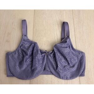 Chantelle 1891C Magnifique Seamless Minimizer Underwire Bra Sz 36DDDD Lavender